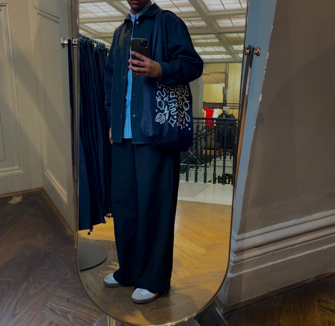 The EYF Carry All - Cotton Denim Tote Bag
