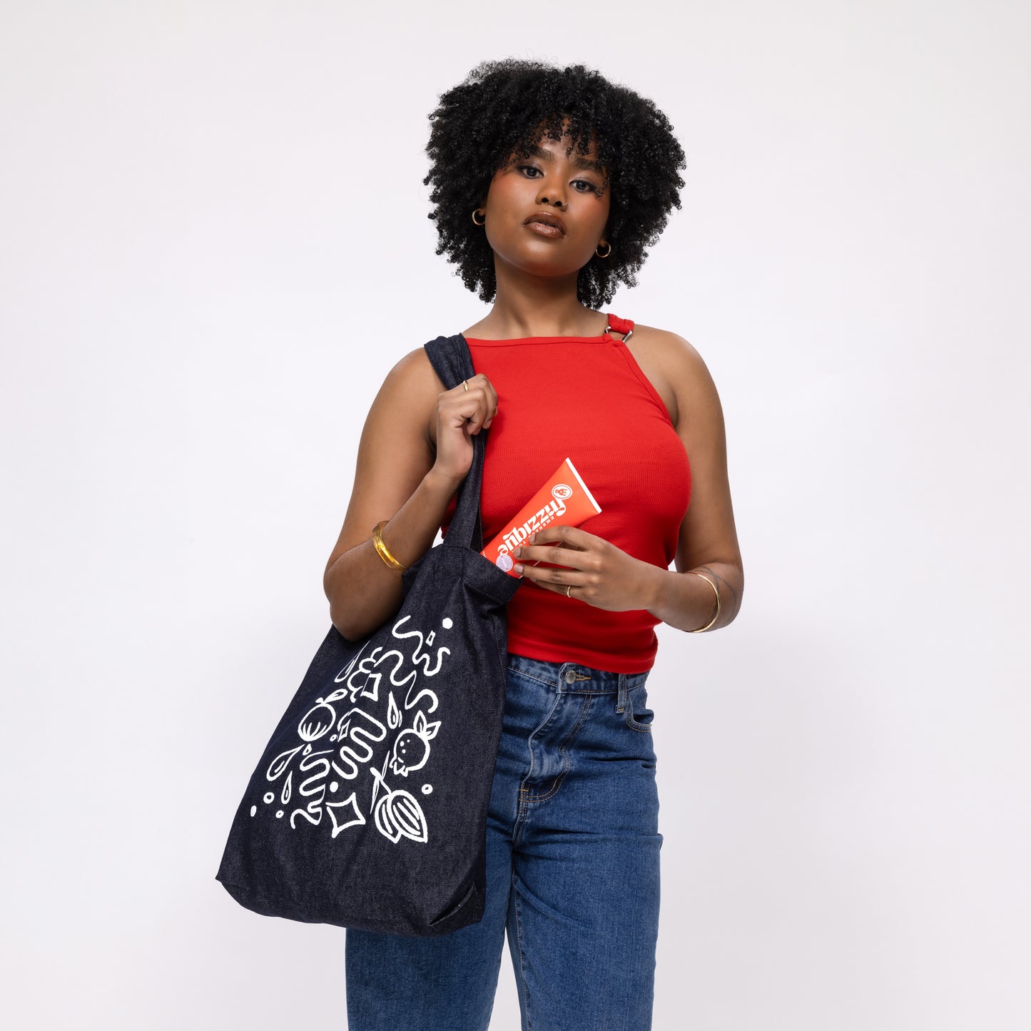 The EYF Carry All - Cotton Denim Tote Bag
